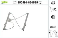 Valeo Fensterheber 850595 FüR Renault