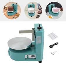 Cake Cream Spreading Coating Smearing Machine Automatic Cake Wiping Machine Blue