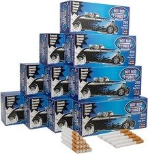 Hotrod Cigarette Tubes Smooth Blue King Size 2000 Count 200 Ryo Tubes X 10 Boxes Hotrod Cigarette Tubes Smooth Blue King Size 2000 Count 200 Ryo Tubes X 10 Boxes