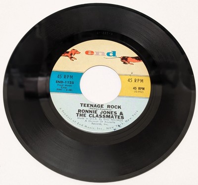 Ronnie Jones And His Classmates - Little Girl Next Door - Audition Copy 45 RPM 