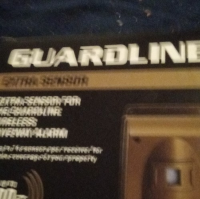 #ad Guardline Wireless Driveway Alarm Extra Sensor Outdoor Indoor Brown 152m Range $64.95