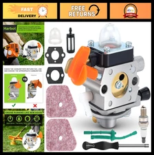 Carburetor for Stihl Trimmers FS110R FS100 FS90 KM90R HT100 HT101 - Replace C1Q-