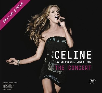 NEW! - Taking Chances World Tour The Concert - Céline Dion - CD/DVD - Free Ship!