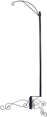 61 Inch Bird Cage Stand Shepherd Hook Hanging for Hummingbird Feeder Solar Light