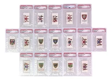 1900 C42 Imperial Tobacco Co Arms Of The British Empire PSA Graded Complete Set