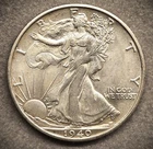 1940-S LIBERTY WALKING HALF DOLLAR ** HIGH AU COIN **  (7838)