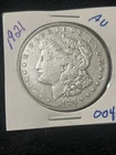 1921 Morgan Silver Dollar AU/UNC Philadelphia Mint US Coin
