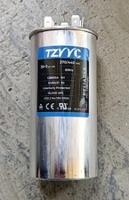 35 5 uf/MFD 370-440 VAC Volts Round Dual Run Capacitor 60Hz