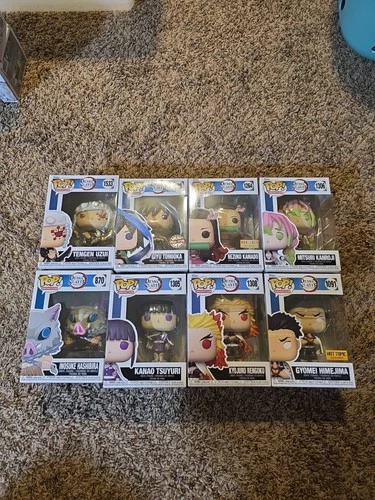 Demon Slayer Funko Lot Of 8