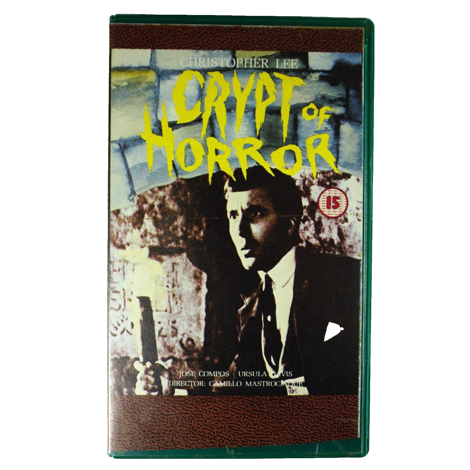 Crypt Of Horror - SC Video Ltd  - 1986 - VHS Video - Christopher Lee
