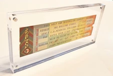 UNUSED 1981 Rolling Stones Concert Ticket | L.A. Memorial Coliseum | Ticketron