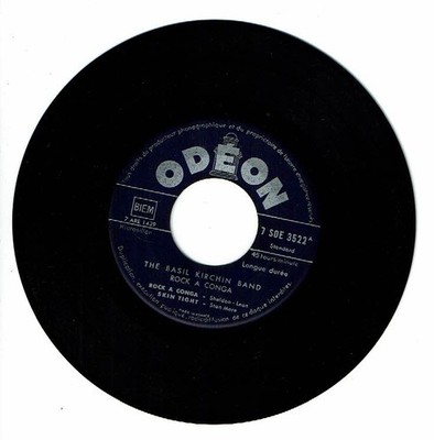 The Basil Kirchin Band & John Barry Seven Vinyl 45 Runden EP 7 '' Rock A Conga -