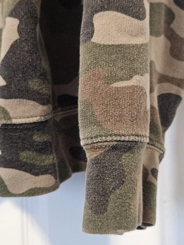 Sudadera con Capucha Pullover Camuflaje Wu-Tang ~ Para Hombre Talla L Foto 3 de 4