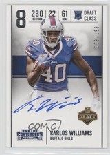 2015 Panini Contenders Draft Class RPS 59/199 Karlos Williams #DC-KW Auto 0l2