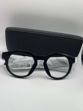 Oakley Meta HSTN Glasses 00W8002 Black Clear Lens New No Box