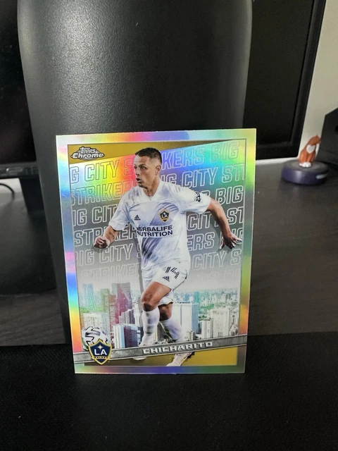 2022 Topps Chrome MLS Big City Striker BCS-2 Chicharito LA Galaxy Refractor