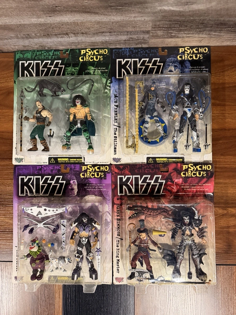 Kiss Psycho Circus Action Figures In Kiss Figurines for sale | eBay