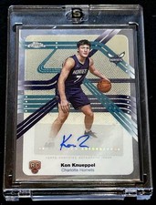 2025-26 Topps Chrome Kon Knueppel Next Stop Signatures Auto RC #NS-KK Hornets