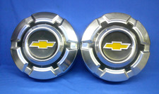 2 Vintage 1969-1975 Chevy Dog Dish 10-12 Hubcaps C10 Truck 12 Ton 15