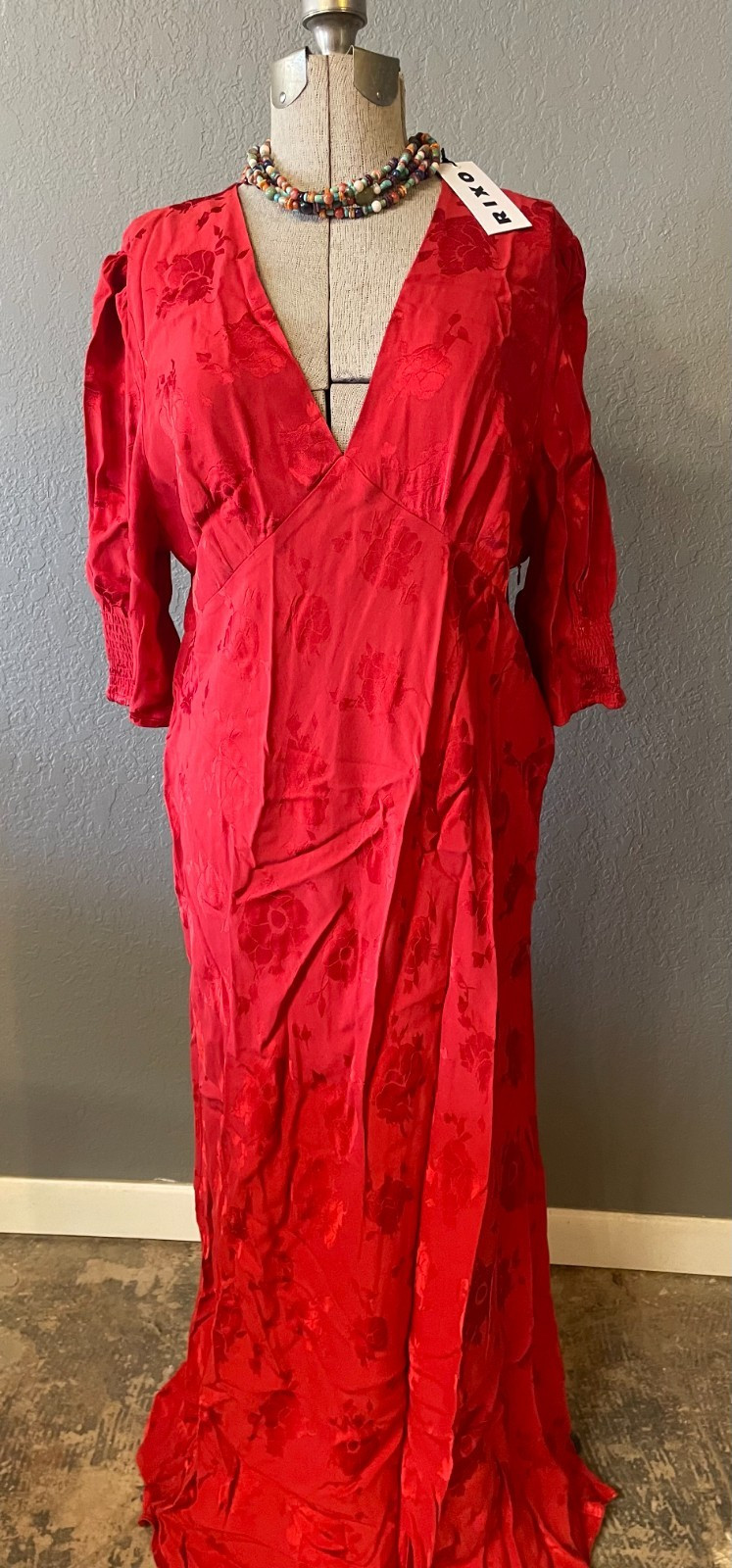 plus size midi dress by Rixo of London