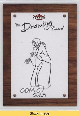 2024 Fleer Scooby Doo The Drawing Board Carlotta #18 READ 18d6