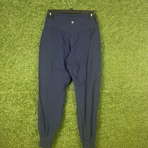Lululemon Align Jogger Womens 6 28’ High Rise Navy Yoga - Picture 3 of 6
