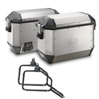 Kappa Seitenkoffer Mit TräGer KMS36A - Cfmoto 700 Mt Adv 2025, 36LT Aluminium