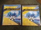 Abeka Pre Algebra Teacher Edition Volume 1&2 Fourth Edition Spiral 2020 Abeka