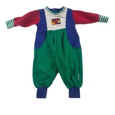 1990s Gymboree color block baby romper Size New Born