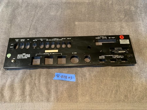 Pioneer SX-828 Vintage Stereo Receiver - Rear Panel