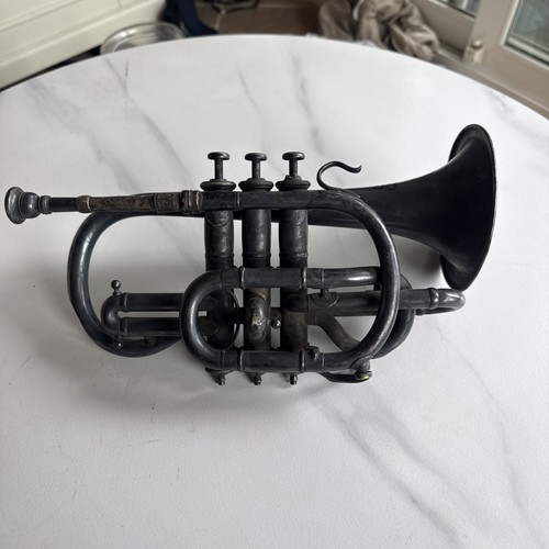 Vintage Cornet Courtois Model Reed Dawson Co. Newark NJ