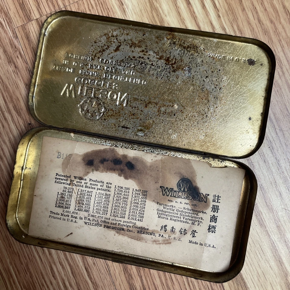 Gafas de seguridad antiguas vintage Willson gafas Steampunk moto lentes grandes Foto 2 de 4