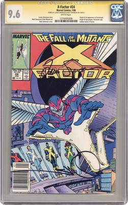 X-Factor #24N CGC 9.6 SS Simonson/ Simonson 1988 1274495008