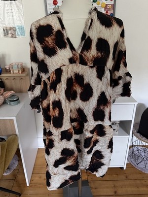 New Collection Leo Tunika Longbluse Strandbluse Oversize Bluse Volant 