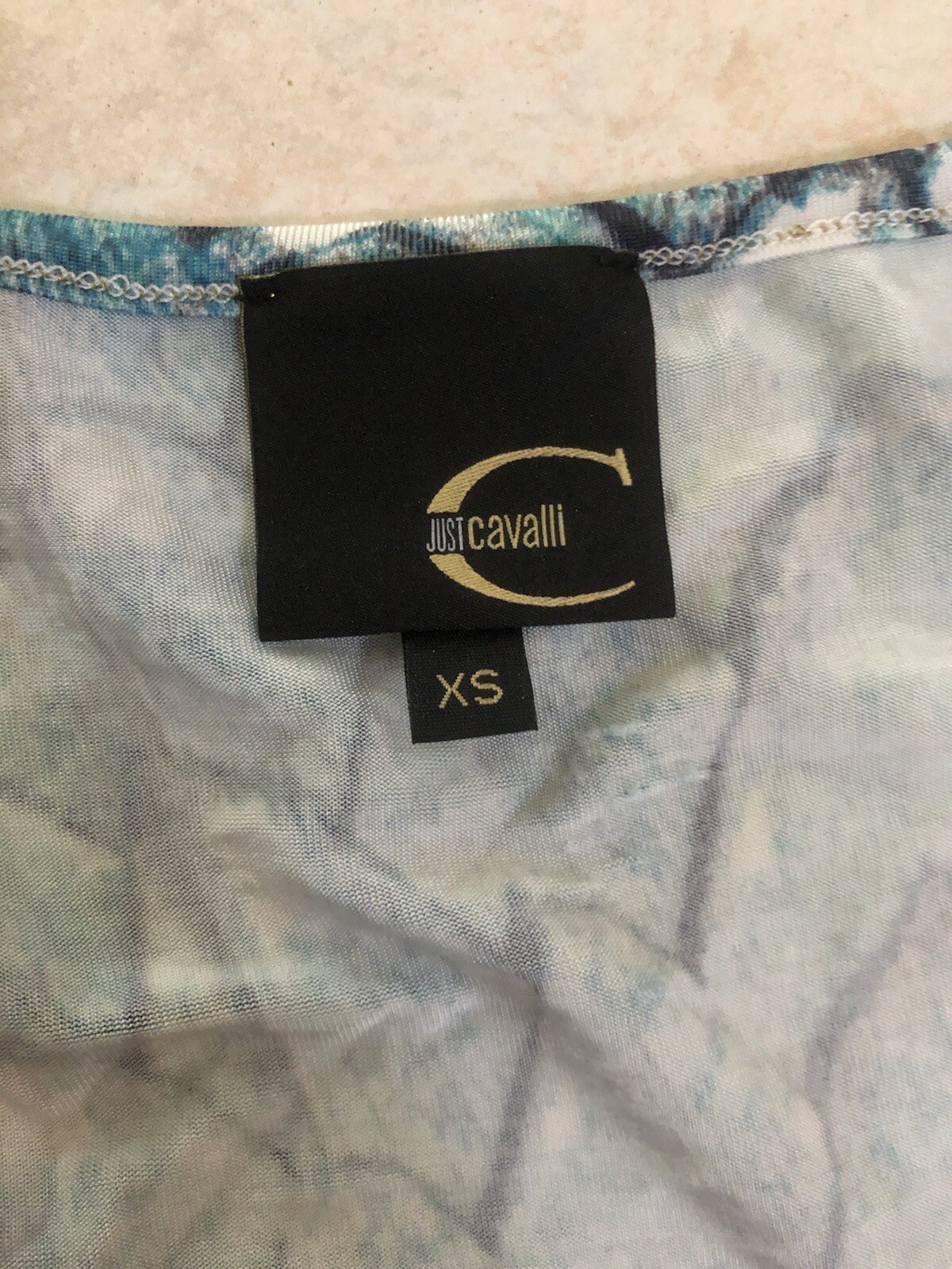 JUST CAVALLI blue blue python pattern blue blue b… - image 7