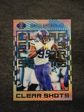 2019 DANIELLE HUNTER PANINI ILLUSIONS CS-DH CLEAR SHOTS BLUE #D/299 SP CARD MIN