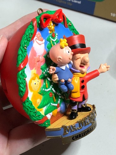 Mr. Magoo's Christmas Carol Weihnachtsschmuck Carlton Karten GETESTET 2004 selten - Bild 4 von 11
