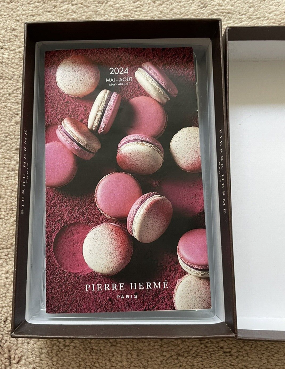 Pierre Herme Paris New Macarons France Empty Box 2024 4.75''x2''x7