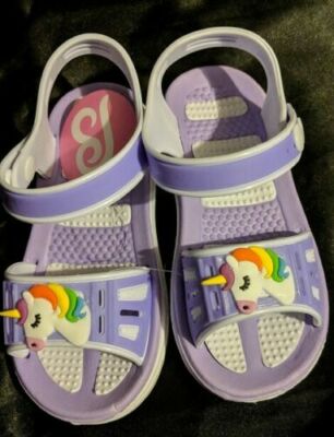 Girls Shoes Size 5 - 10 Babe Unicorn Kids Flats 