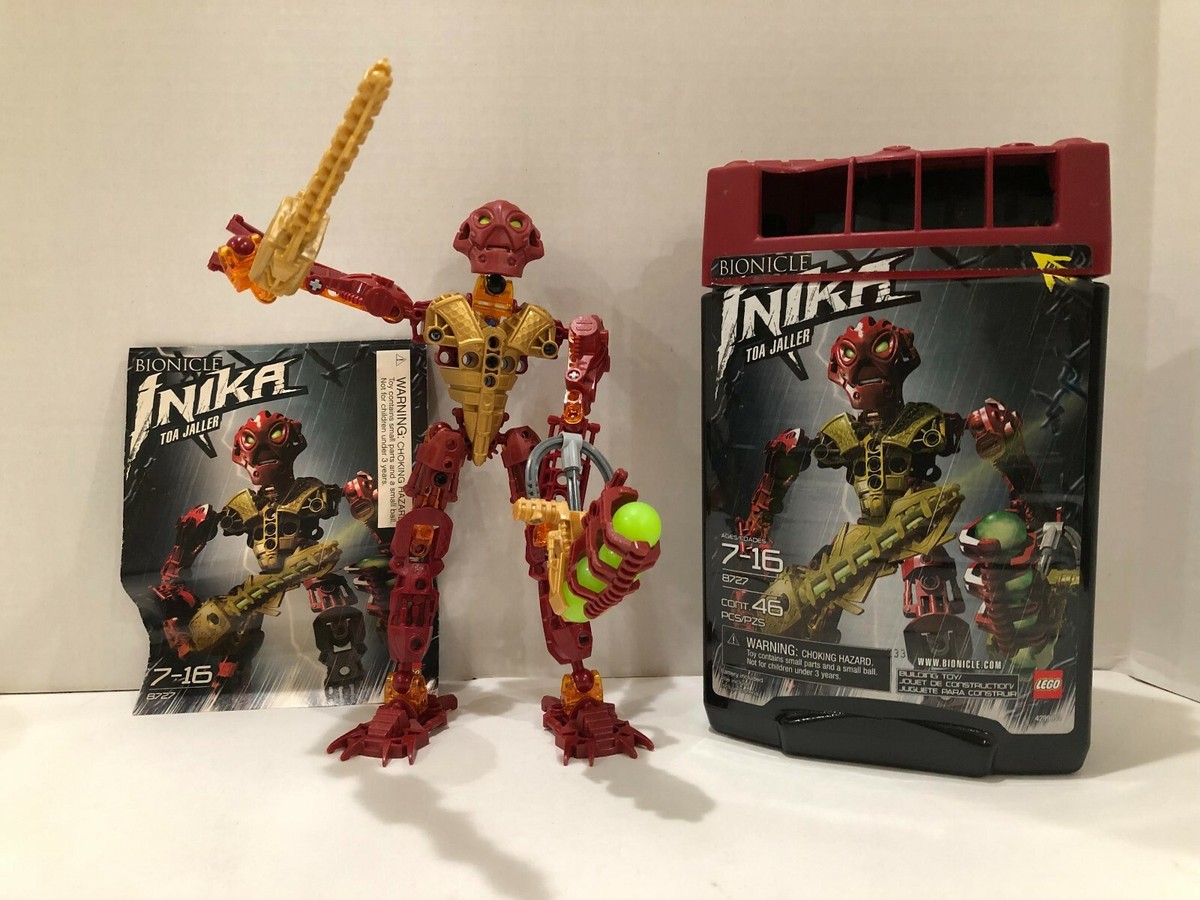 Lego Bionicle Toa Jaller, 8727, Complete w/Manual Canister