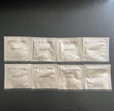 8 x LANCOME ABSOLUE OVERNIGHT REPAIRING BI-AMPOULE SERUM 1ml Each  Travel size