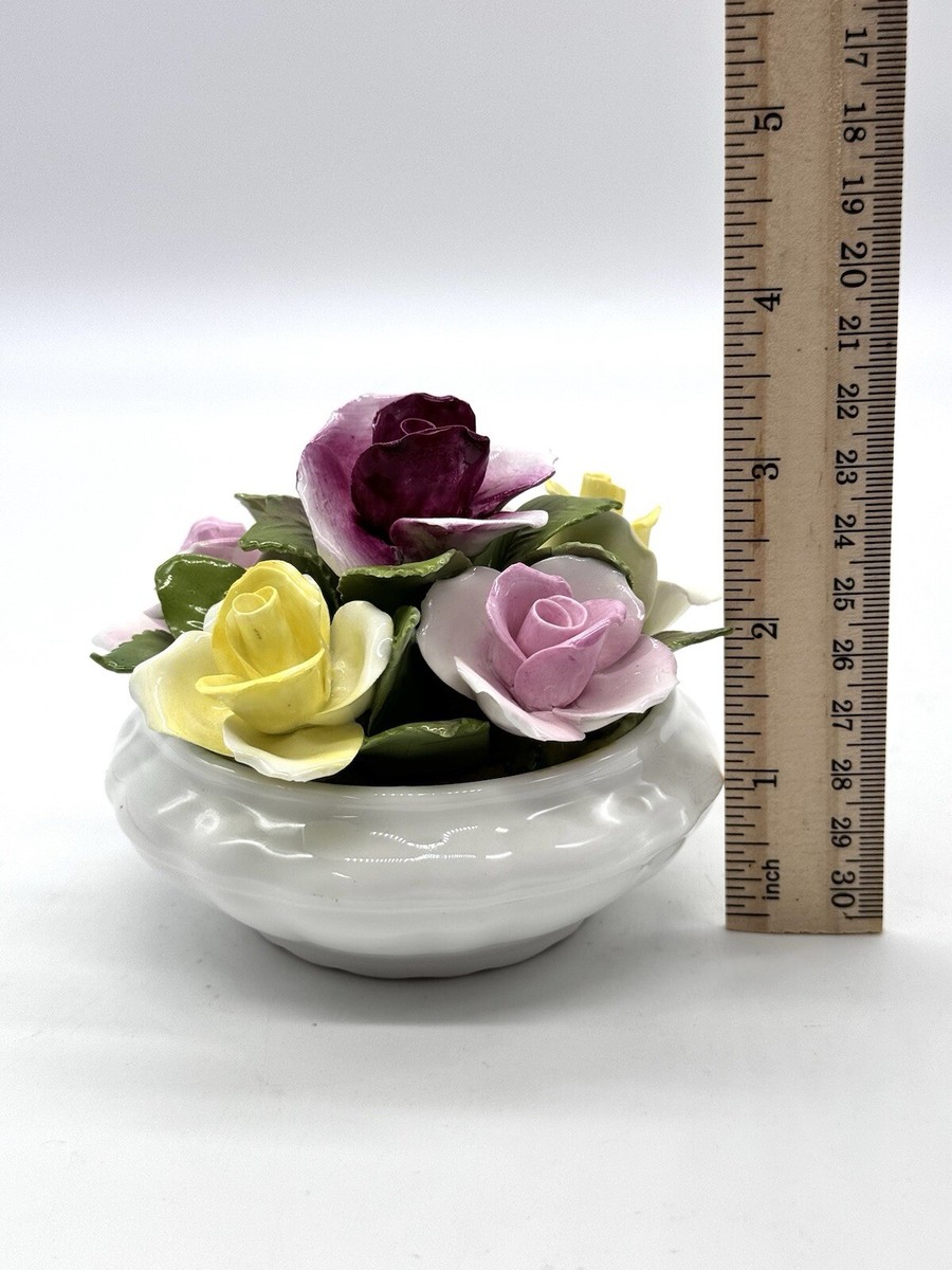 ボーンチャイナ COALPORT 陶器 置物 花 ミニ 【公式通販】