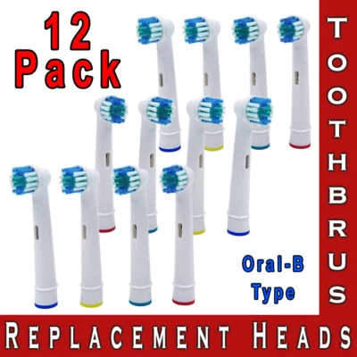 16x Toothbrush Replacement Heads Compatible with Oral B Electric Toothbrush head
