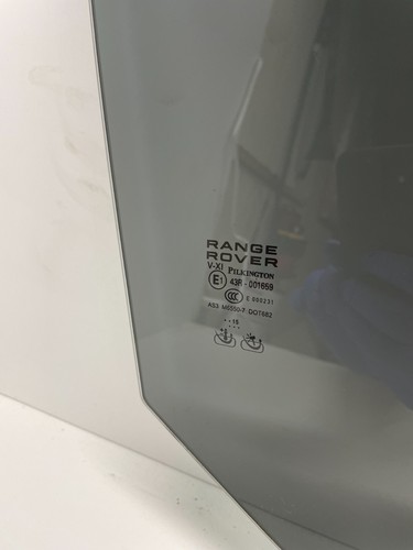 14-22 Land Rover Range Rover L405 LWB Rear Right Side Door Window Glass OEM - Picture 2 of 3