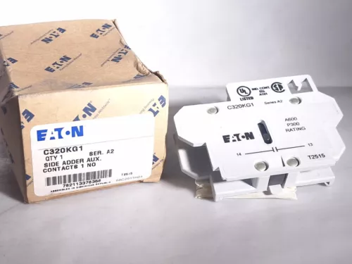 EATON CUTLER HAMMER C320KG1 SIDE ADDER 1 NO CONTACT