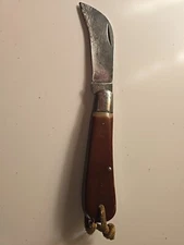 Vintage BOKER 9215 Hawkbill Pruning Knife Made in USA