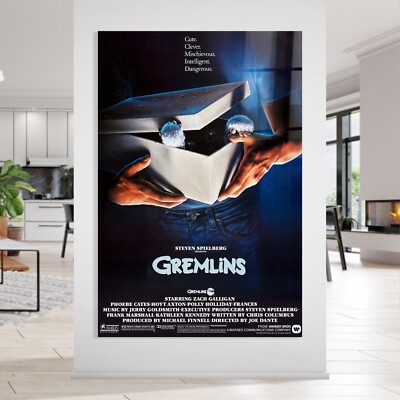   WANDBILD GREMLINS, KUNST DRUCK ACRYLGLAS, LEINWAND, POSTER DEKORATION HAUS