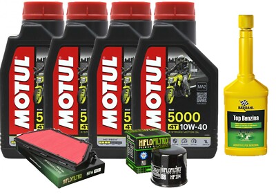 Kit tagliando honda cbr 1000 rr olio motul 10w40 filtro aria olio +omaggio 08-16