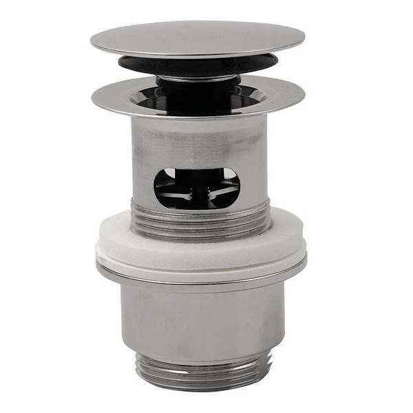 Omptea Bonde Klappsofa aus Messing Verchromt für Waschbecken Und Bidet - Bild 3 von 4