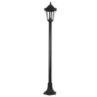 Mains powered Lantern Lamp Post Lights 1.2m high, indoor or outdoor, gardens